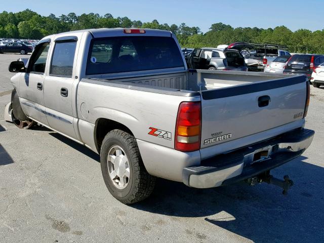 2GTEK13T251379378 - 2005 GMC NEW SIERRA SILVER photo 3