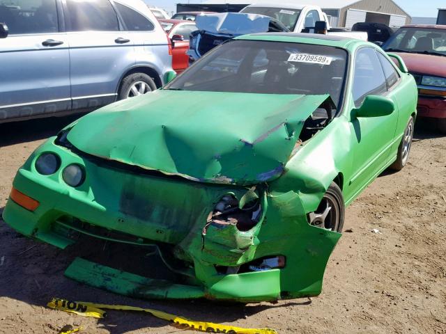 JH4DC4350RS029571 - 1994 ACURA INTEGRA LS GREEN photo 2