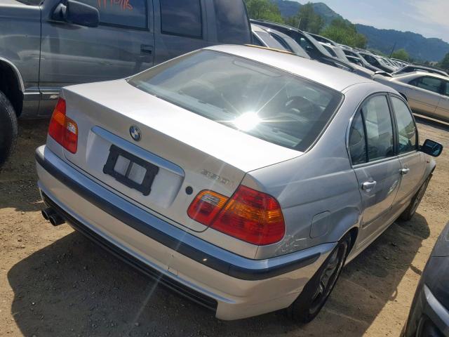 WBAEV53403KM28482 - 2003 BMW 330 I SILVER photo 4