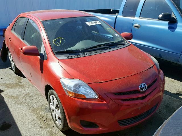 JTDBT923971075425 - 2007 TOYOTA YARIS RED photo 1