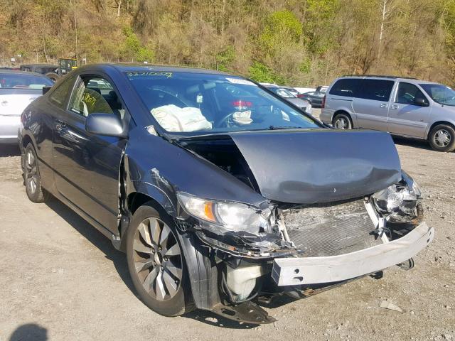 2HGFG129X9H527934 - 2009 HONDA CIVIC EXL GRAY photo 1