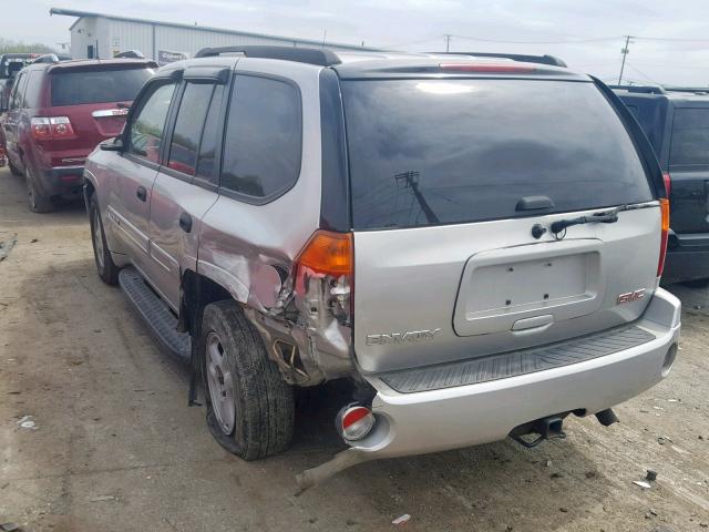 1GKDT13S342434178 - 2004 GMC ENVOY SILVER photo 3