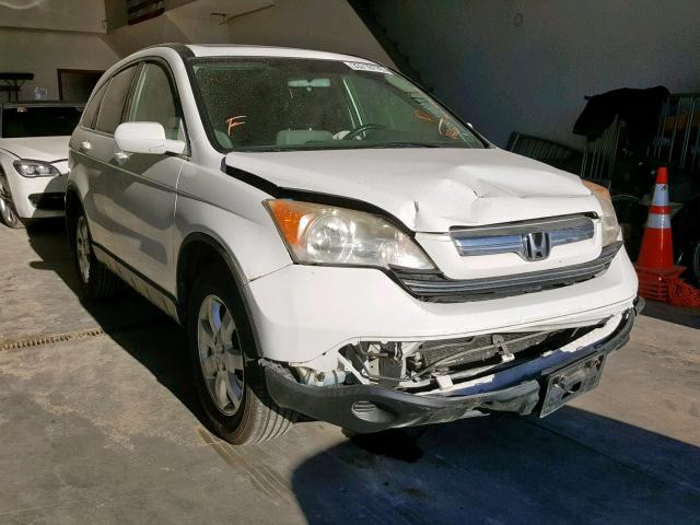 JHLRE48728C014867 - 2008 HONDA CR-V EXL WHITE photo 9