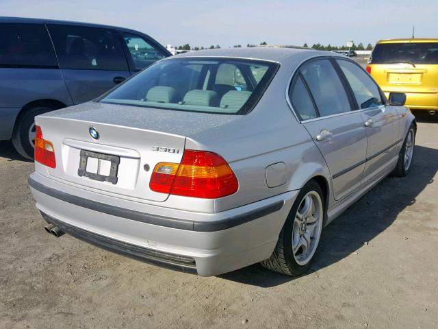 WBAEV53483KM32716 - 2003 BMW 330 I SILVER photo 4