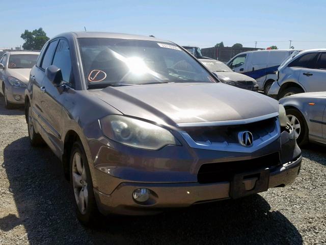 5J8TB18517A015237 - 2007 ACURA RDX TECHNO BROWN photo 1