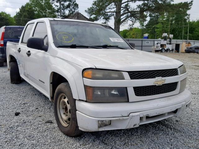 1GCCS136648196031 - 2004 CHEVROLET COLORADO WHITE photo 1