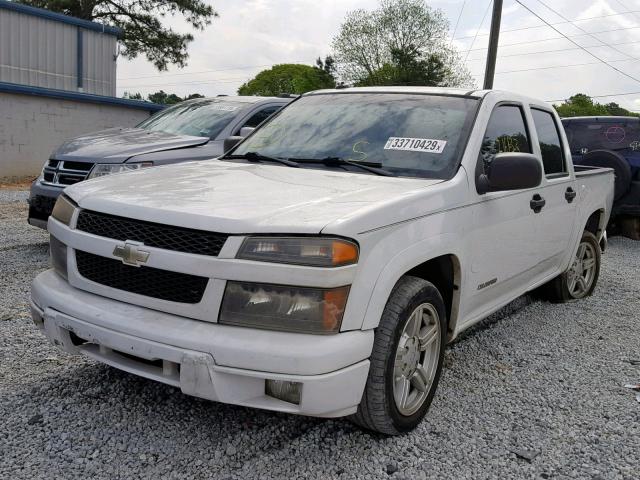 1GCCS136648196031 - 2004 CHEVROLET COLORADO WHITE photo 2