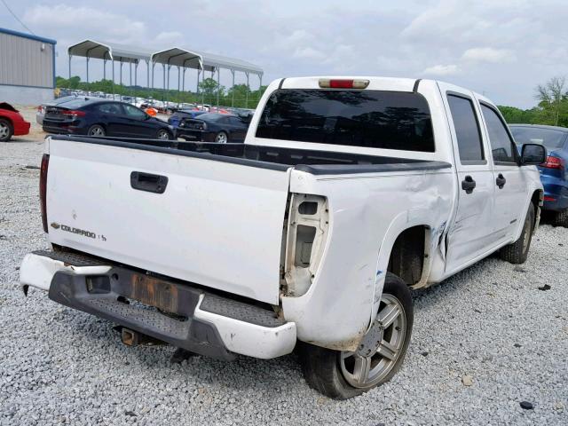 1GCCS136648196031 - 2004 CHEVROLET COLORADO WHITE photo 4