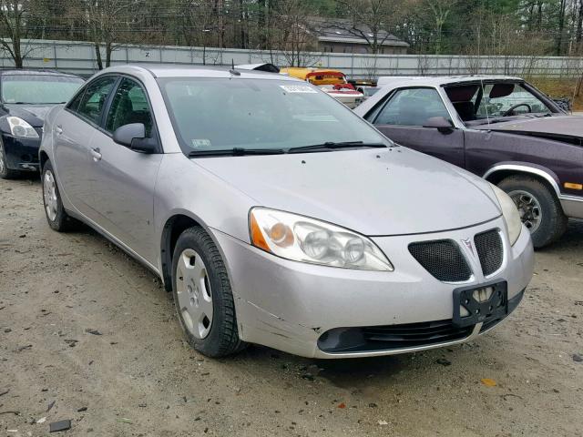 1G2ZF57B384147531 - 2008 PONTIAC G6 VALUE L GRAY photo 1