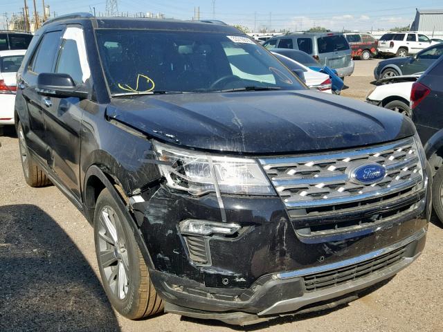 1FM5K7F88KGB11665 - 2019 FORD EXPLORER L BLACK photo 1