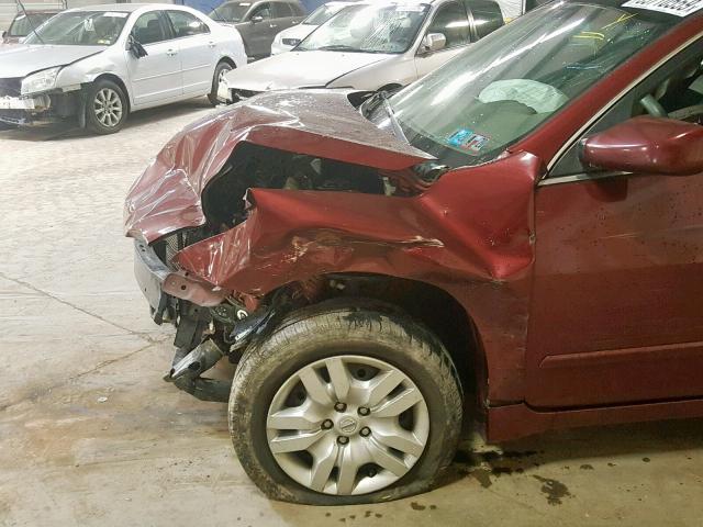 1N4AL2AP1BN403936 - 2011 NISSAN ALTIMA BAS MAROON photo 9