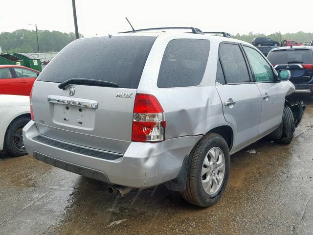 2HNYD186X3H516754 - 2003 ACURA MDX TOURIN SILVER photo 4