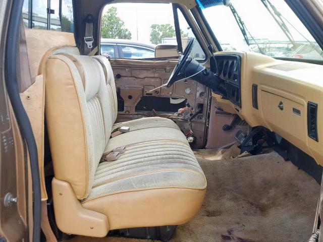 1B7HD14W1JS673977 - 1988 DODGE D-SERIES D GOLD photo 5