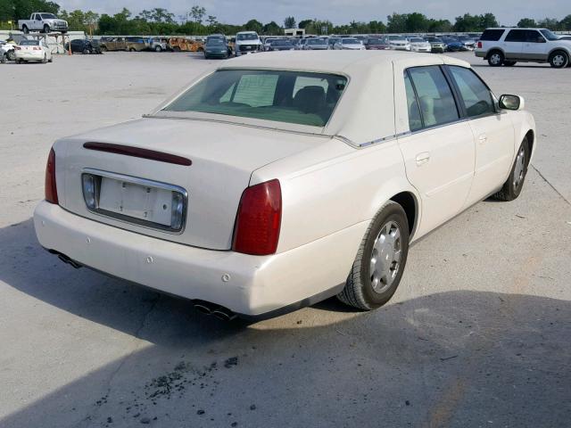 1G6KD54Y8YU346511 - 2000 CADILLAC DEVILLE WHITE photo 4