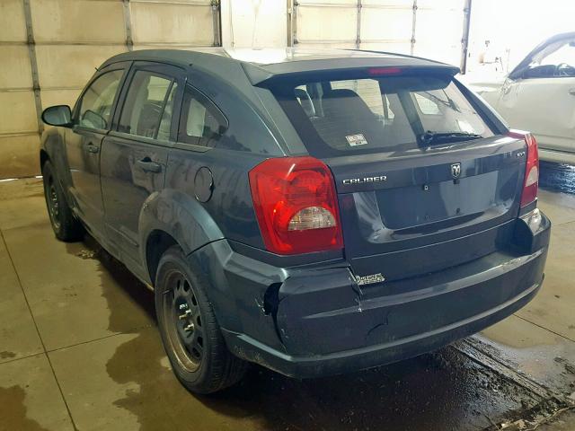 1B3HB48B17D560351 - 2007 DODGE CALIBER SX BLUE photo 3