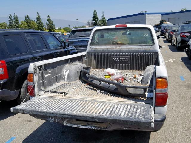 5TENL42N84Z427557 - 2004 TOYOTA TACOMA WHITE photo 6