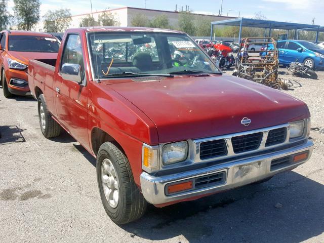 1N6SD11S2VC358092 - 1997 NISSAN TRUCK BASE RED photo 1