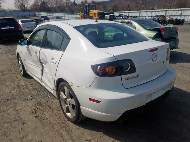 JM1BK123251261003 - 2005 MAZDA 3 S  photo 3