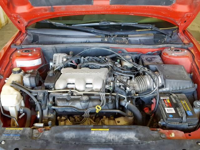 1G2NF52E94M698458 - 2004 PONTIAC GRAND AM S RED photo 7