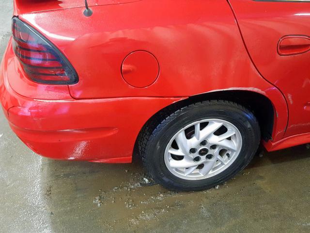 1G2NF52E94M698458 - 2004 PONTIAC GRAND AM S RED photo 9