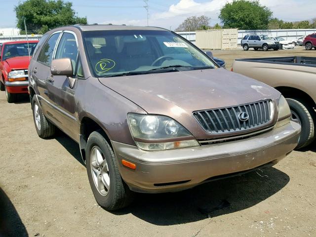 JT6GF10U5X0019828 - 1999 LEXUS RX 300 BROWN photo 1