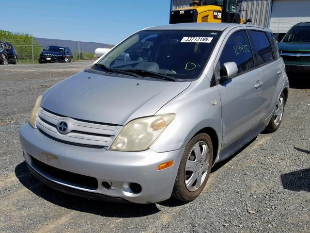 JTKKT624440055410 - 2004 TOYOTA SCION XA SILVER photo 2