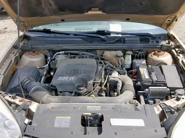 1G1ZT62895F257529 - 2005 CHEVROLET MALIBU MAX ოქროსფერი ფოტო 7