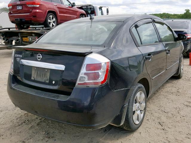 3N1AB6AP1BL609667 - 2011 NISSAN SENTRA 2.0 BLACK photo 4