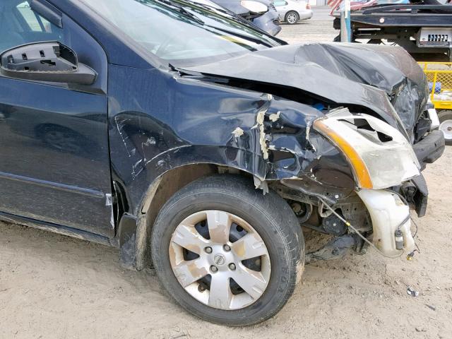 3N1AB6AP1BL609667 - 2011 NISSAN SENTRA 2.0 BLACK photo 9