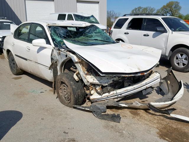 2G1WF52E939443300 - 2003 CHEVROLET IMPALA WHITE photo 1