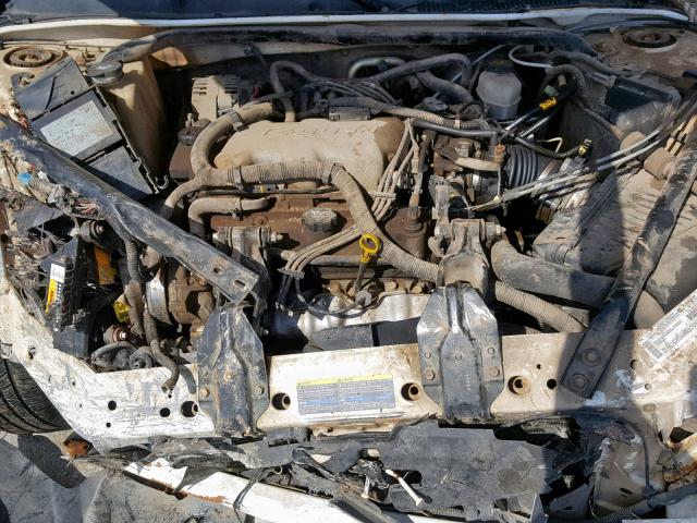 2G1WF52E939443300 - 2003 CHEVROLET IMPALA WHITE photo 7