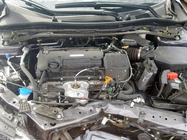 1HGCR2F85GA130261 - 2016 HONDA ACCORD EXL GRAY photo 7