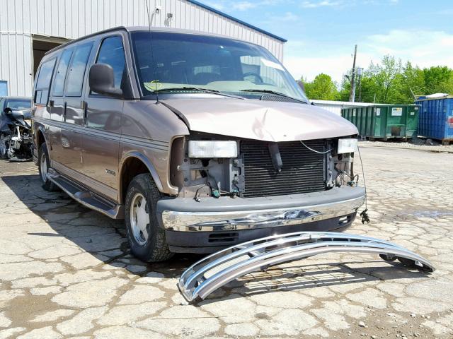 1GBFG15M411223584 - 2001 CHEVROLET EXPRESS G1 BROWN photo 1