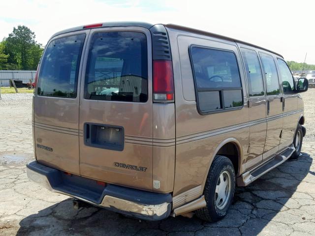 1GBFG15M411223584 - 2001 CHEVROLET EXPRESS G1 BROWN photo 4