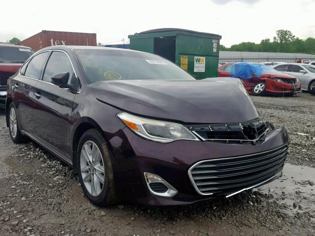 4T1BK1EB5DU016840 - 2013 TOYOTA AVALON BAS BURGUNDY photo 1