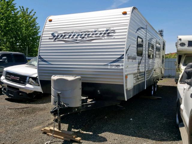 4YDT28222DG103399 - 2013 SPRN CAMPER WHITE photo 2