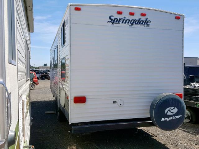 4YDT28222DG103399 - 2013 SPRN CAMPER WHITE photo 3