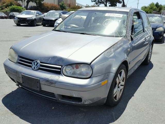 9BWDH61JX34030436 - 2003 VOLKSWAGEN GTI VR6 GRAY photo 2