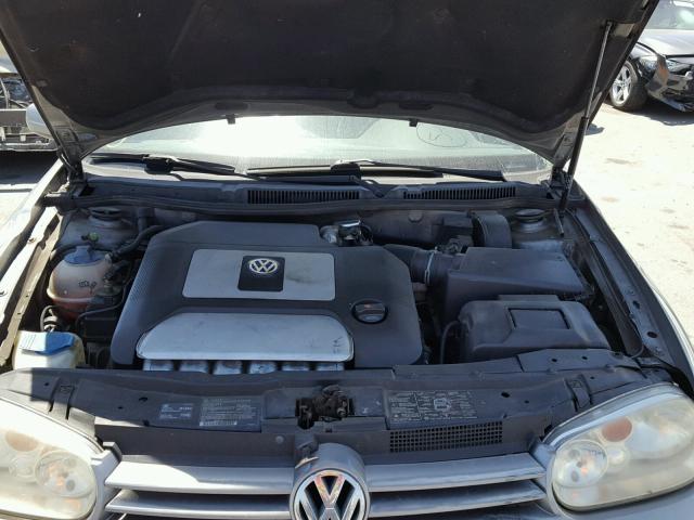 9BWDH61JX34030436 - 2003 VOLKSWAGEN GTI VR6 GRAY photo 7