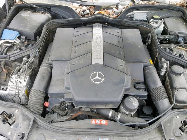 WDBUF83J76X188131 - 2006 MERCEDES-BENZ E 500 4MAT BLACK photo 7