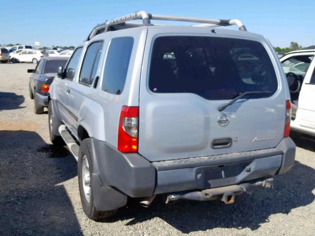 5N1ED28Y63C639675 - 2003 NISSAN XTERRA XE SILVER photo 3