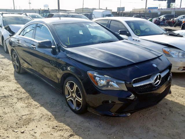 WDDSJ4EB1EN154479 - 2014 MERCEDES-BENZ CLA 250 BLACK photo 1