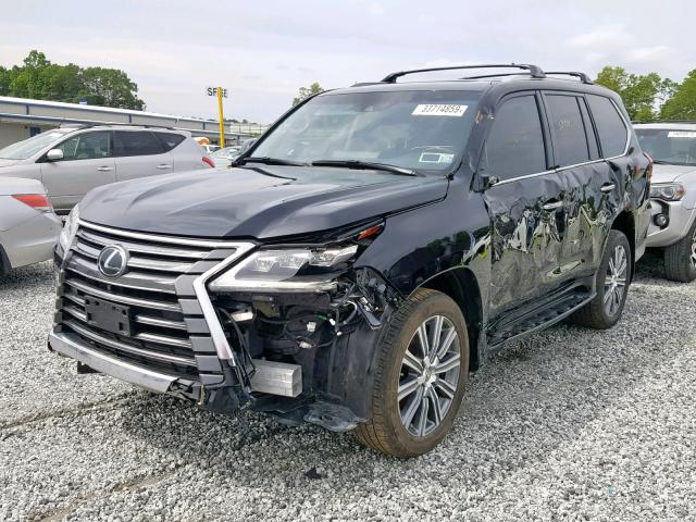 JTJHY7AX9G4213609 - 2016 LEXUS LX 570 BLACK photo 2