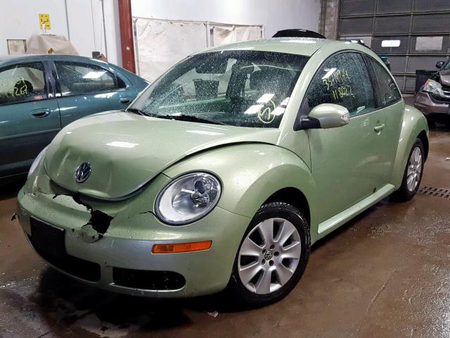 3VWPW31CX9M516445 - 2009 VOLKSWAGEN NEW BEETLE Yaşıl foto 2