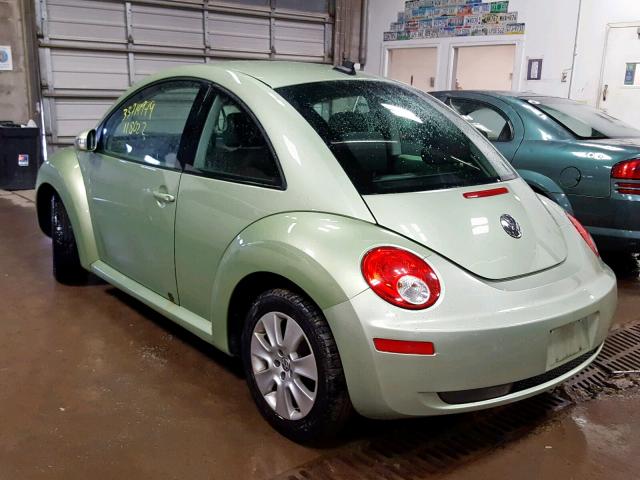 3VWPW31CX9M516445 - 2009 VOLKSWAGEN NEW BEETLE Yaşıl foto 3
