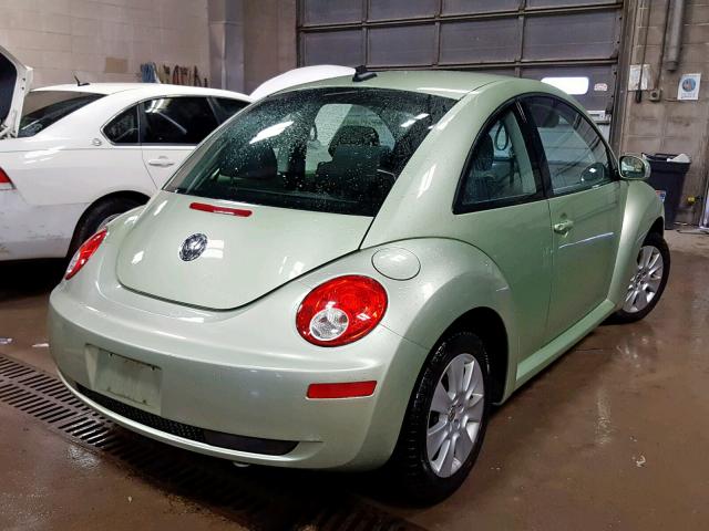 3VWPW31CX9M516445 - 2009 VOLKSWAGEN NEW BEETLE Yaşıl foto 4