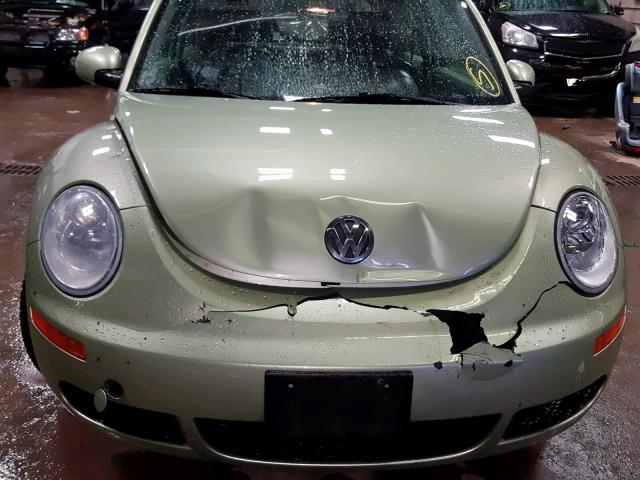 3VWPW31CX9M516445 - 2009 VOLKSWAGEN NEW BEETLE Yaşıl foto 9