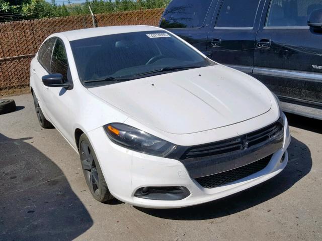 1C3CDFBB4FD421664 - 2015 DODGE DART SXT WHITE photo 1