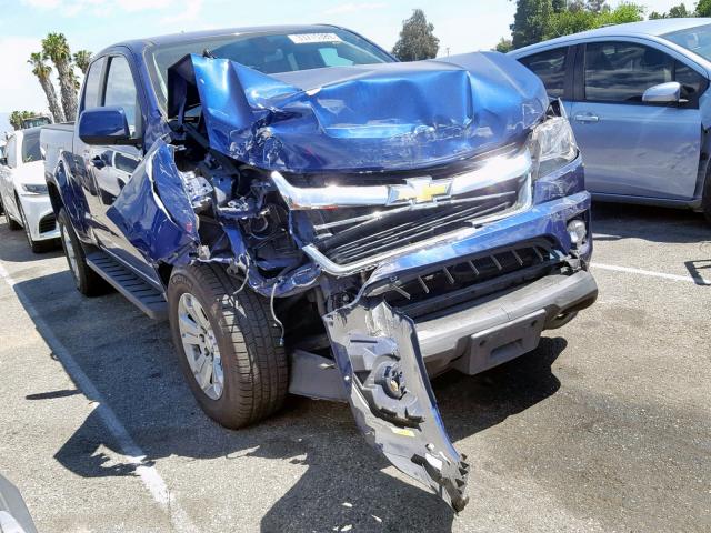 1GCHSCE36G1106748 - 2016 CHEVROLET COLORADO L BLUE photo 1