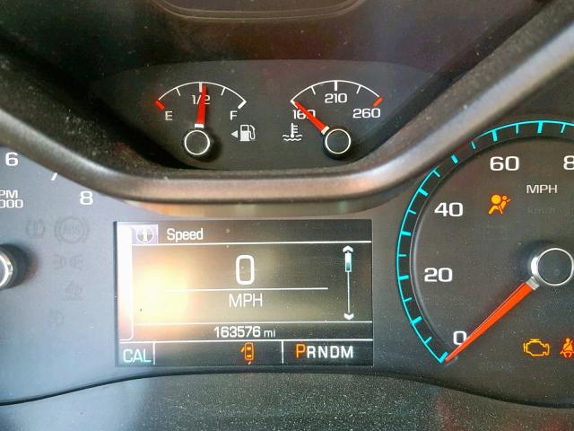 1GCHSCE36G1106748 - 2016 CHEVROLET COLORADO L BLUE photo 8